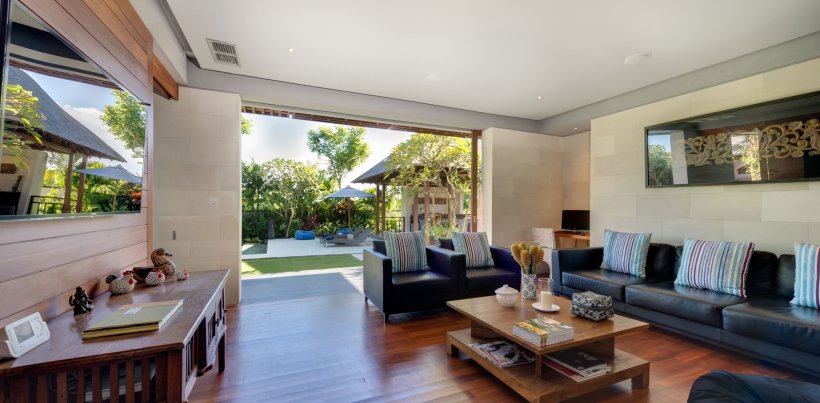 Villa Bendega Rato, Living room area